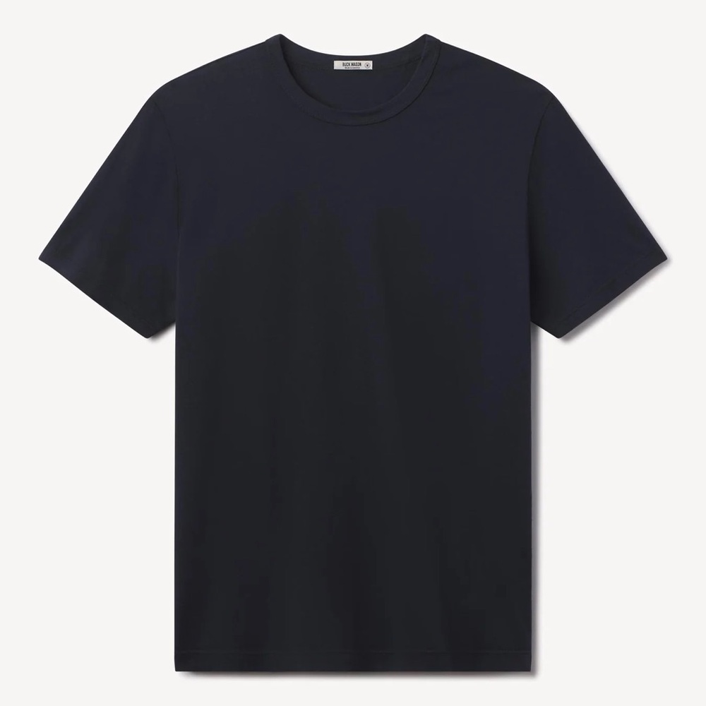Buck Mason Men's Navy T-Shirt - M (Tall)